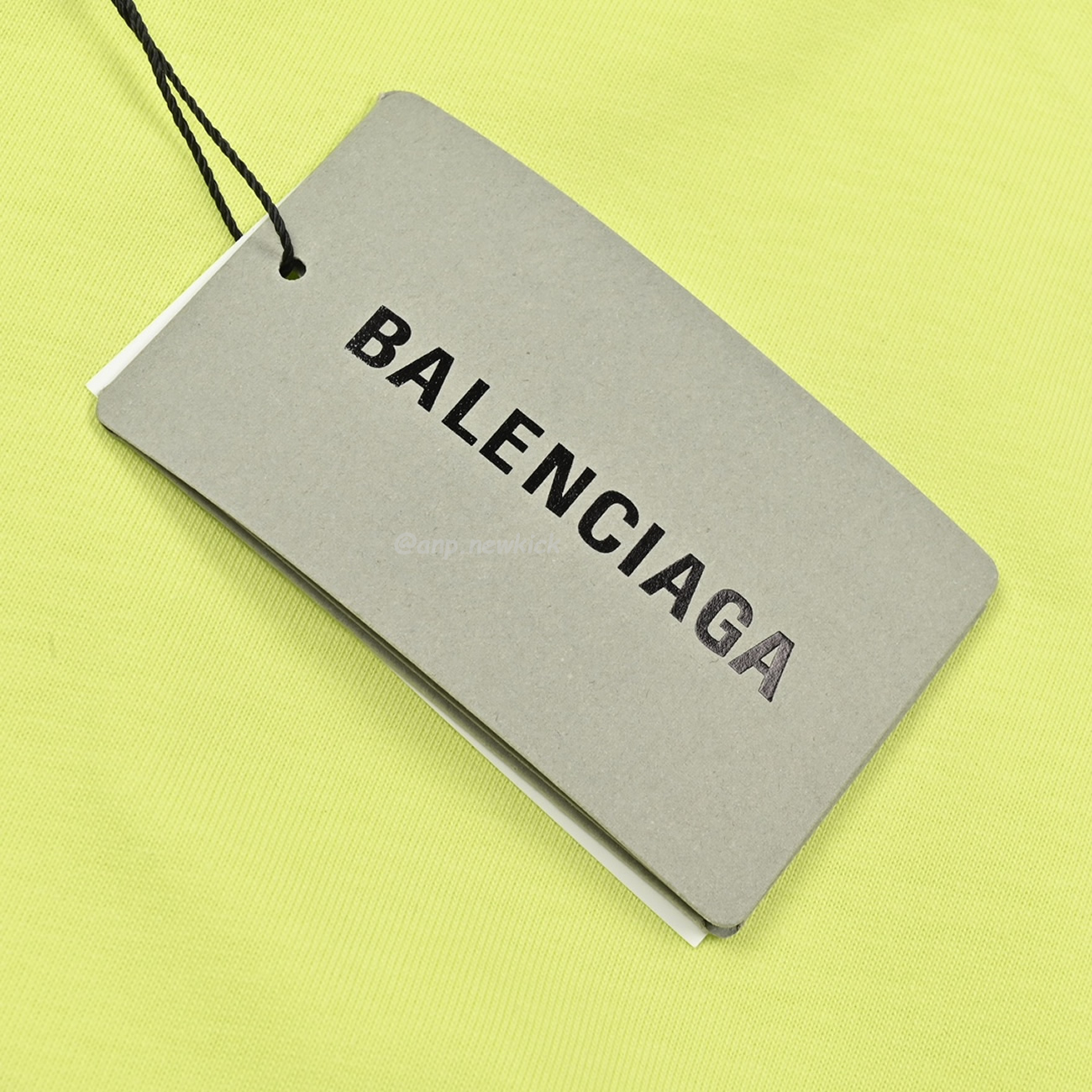Balenciaga 23ss Tape Printed Overlapping T Shirt (9) - www.newkick.vip